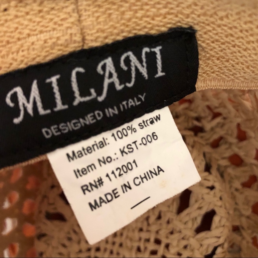 Milani straw hat - Picture 3 of 4